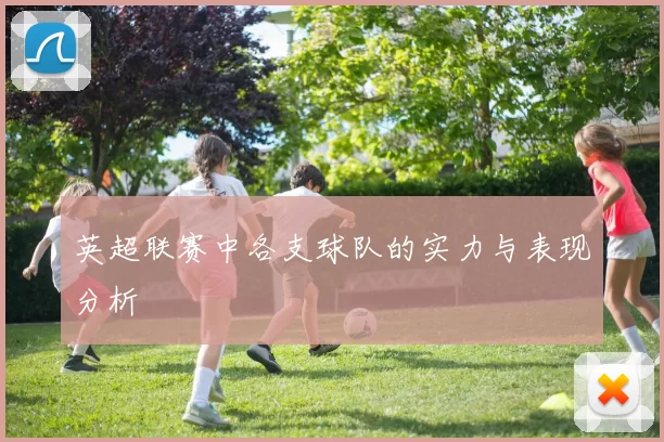 英超联赛中各支球队的实力与表现分析