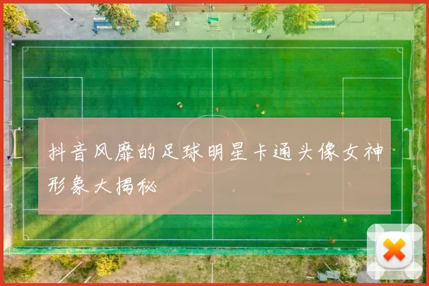 抖音风靡的足球明星卡通头像女神形象大揭秘