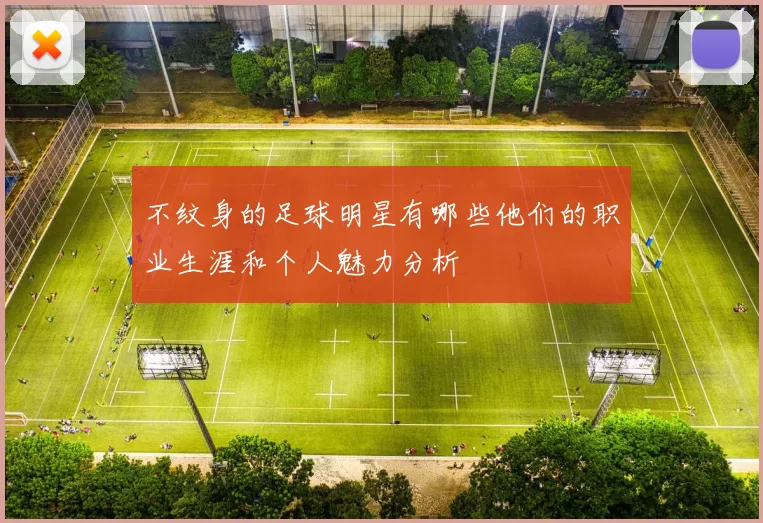 不纹身的足球明星有哪些他们的职业生涯和个人魅力分析